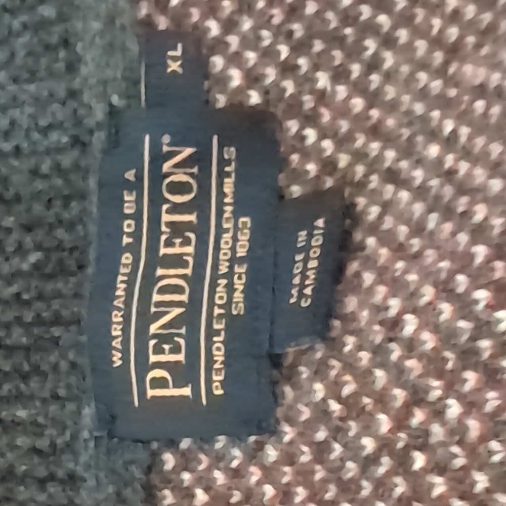 Pendleton Four Corners Zip Sweater Size XL - Picture 3 of 4